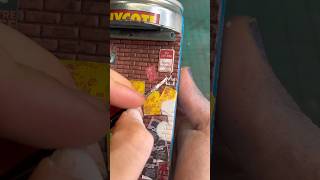 How to make a miniature model from an empty spray paint can!! #howto #spraycan #miniature #streetart