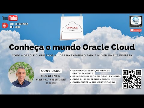 Conheça o mundo Oracle Cloud