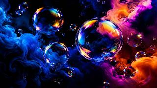 🌈 🫧 Colorful Bubbles Screensaver | 4K TV Background & Relaxing Music screenshot 4