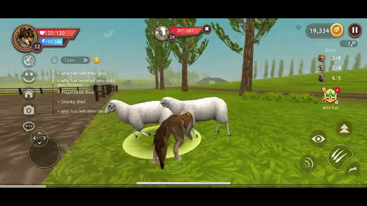 🐺 Baby Wolf Exploring the Big Farm | Fun Adventure Game for Kids #animals #forkids 