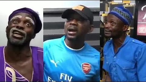 WHAT A SCAME IN ALABI PASUMA'S HOUSE AS JIGAN BABA OJA COLLECTED HIS PHONE AND MONEY