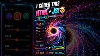 Information This 3D Particle World Is Made Entirely With Code 🤯 Update