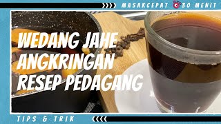 Cara Buat Wedang Jahe Gula Merah Yang Dijual di Angkringan