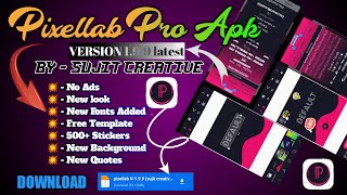 Pixellab pink Dark Mod Apk Latest Version Kese Download kore | #sujitcrative