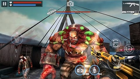 DEAD TARGET: Zombie || KILL Main Huge Boss With Golden AK - 47 Complete「Android Gameplay