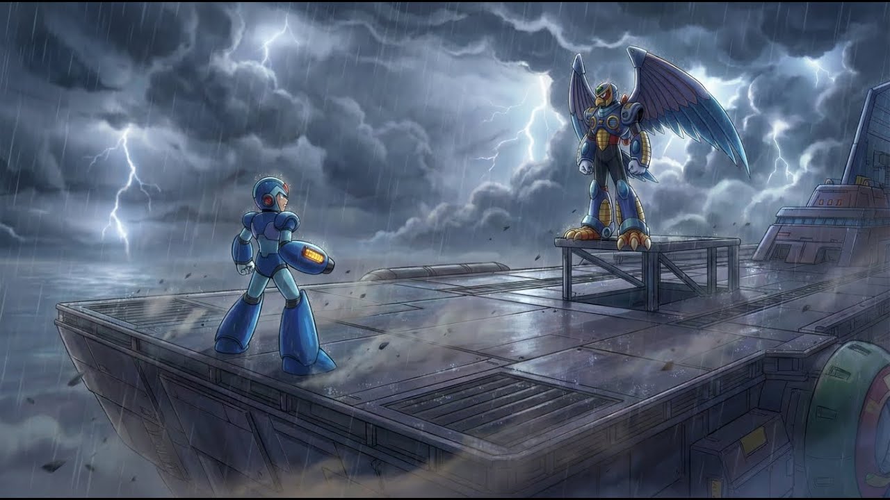 Mega Man X Storm Eagle Stage