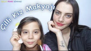 Çilli Kız Makyajı - Sizce Nasıl Oldum Yakıştı mı - Eğlenceli Çocuk Videosu - Makeup Videos