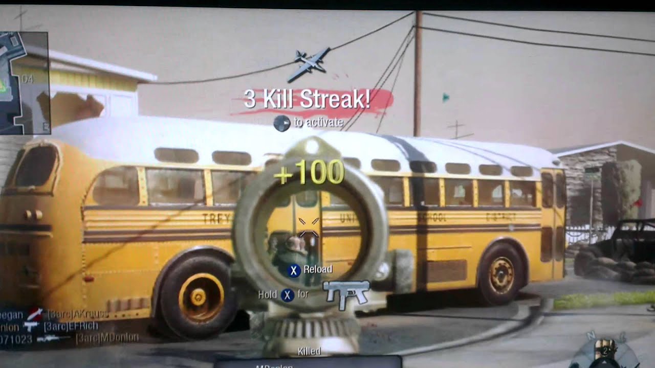 COD BO1 avec bots et tout les snipers - YouTube
