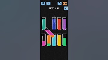 Water Color Sort Level 256 Walkthrough Solution iOS/Android