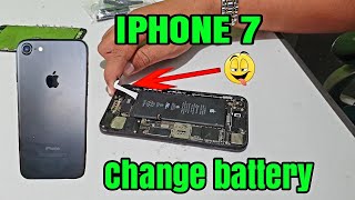 PAANO MAGPALIT NG BATTERY SA IPHONE7? /CHANGE BATTERY IPHONE 7@darztech9093