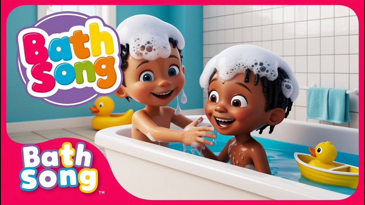 Bath Time Adventures! | Fun & Educational Bath Song for Toddlers​