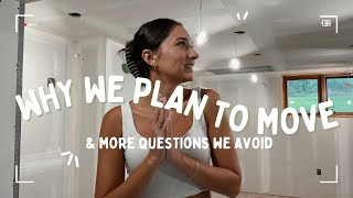 Why we plan to move & more questions we avoid answering | BASEMENT RENOVATION ep 8