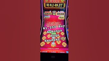 Huge Win on Dancing Drums $1,250 Buy A Bonus! Holy Moly! #slots #gambling #casino #dancingdrums