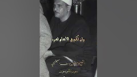 من سورة #المؤمنون، الشيخ كامل يوسف #البهتيمي