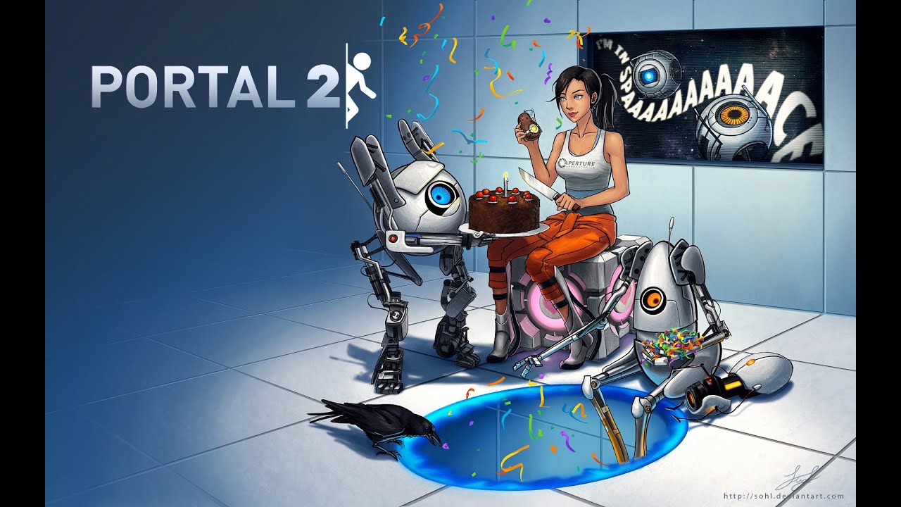 Portal 2 Co-op Mode - With lightning - Part IV - YouTube
