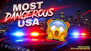  Top 20 Most Dangerous Cities in USA 😨 (You Won’t Believe #1)