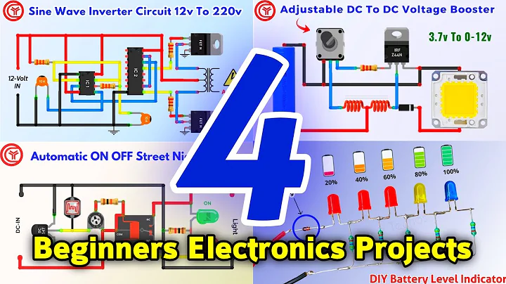 Top 4 Electronics Projects with Basic Components (2025)