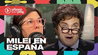 Conflicto de Milei con Sánchez en España, discurso en VOX y arenga contra los "zurdos" #DeAcáEnMás