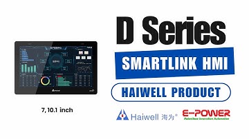 SmartLink HMI ||  หน้าจอทัชสกรีน รุ่น D Series มาพร้อมหน้าจอขนาด  7 นิ้ว 10.1 นิ้ว
