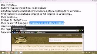 Windows Xp Professional Service Pack 3 Black Edition 2013