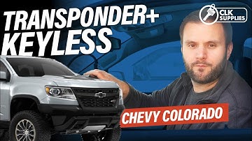 Key Programming | 2019 Chevy Colorado Transponder & Keyless Entry w/Smart PRO!