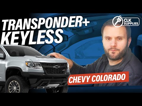Key Programming | 2019 Chevy Colorado Transponder & Keyless Entry w/Smart PRO!