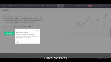 How to Use Forecasts in Zoho CRM @zohocrm
