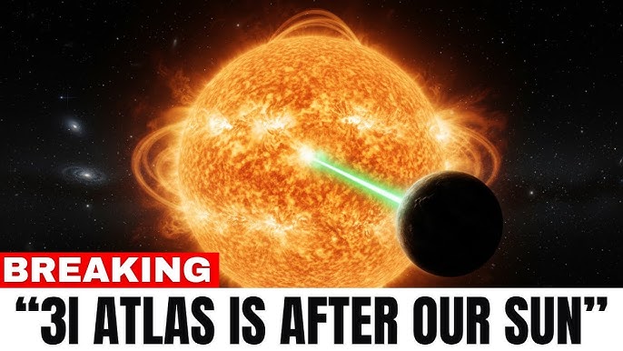 What's 3I/ATLAS doing to our Sun? - YouTube