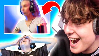 she banned Clix from her stream... 😬