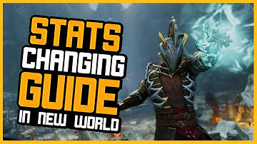 How to change stats in New World Guide + Beta key giveaway