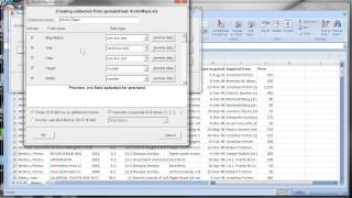 Making a Recollector collection from an Excel spreadsheet