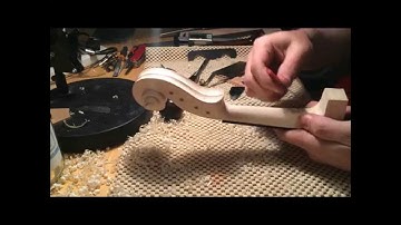 Violin: Finishing the Neck