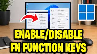 How To Enable/Disable Fn Function Keys In Windows 11/10 - Full Guide