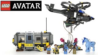 LEGO Avatar Floating Mountains: Site 26 & RDA Samson 75573 - Speed Build