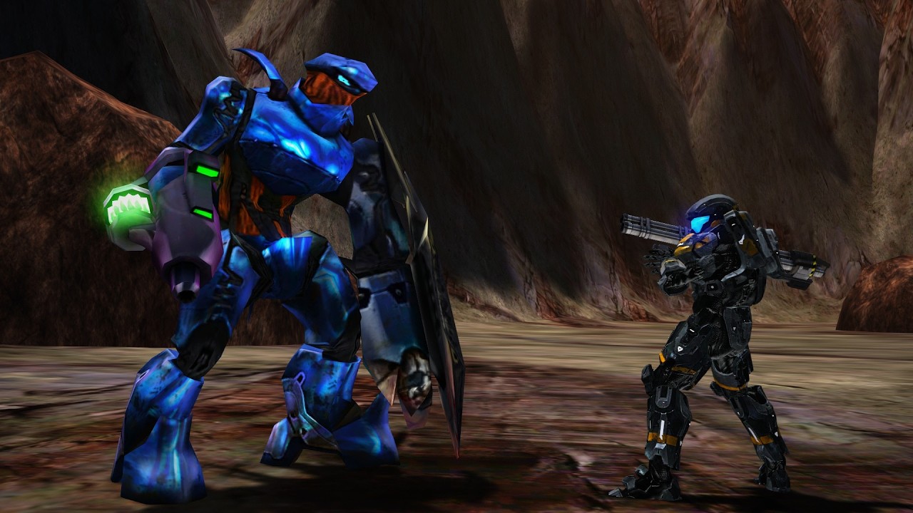 Охотники из Halo 1 против Спартанцев IV уровня