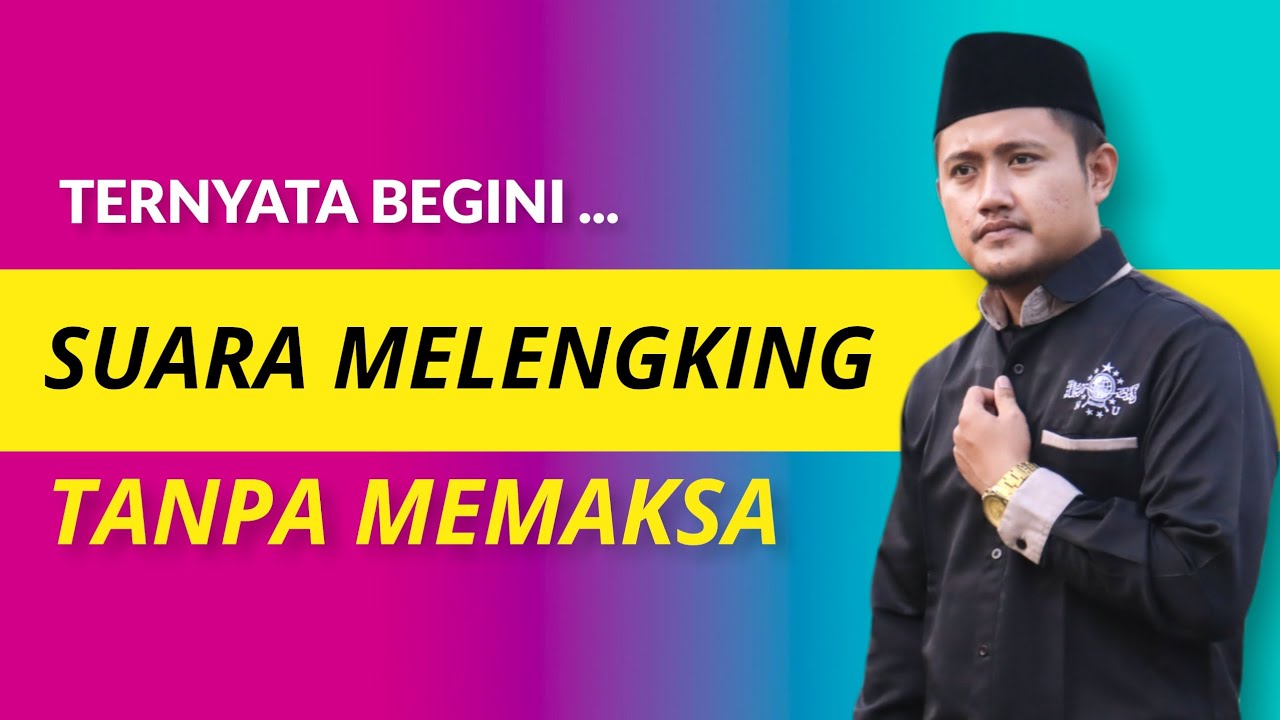 Cara nada tinggi tapi tetap santai | Cara agar suara melengking