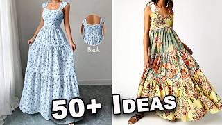 50+ Summer Dress Sewing Ideas You'll Want to Make | Beautiful Dress Inspiration