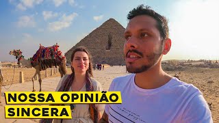 COMO É VISITAR AS PIRÂMIDES DO EGITO