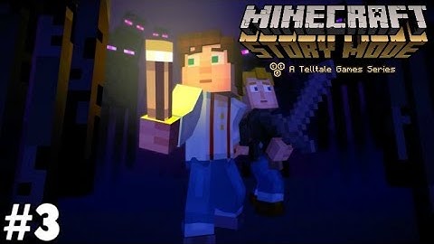 MAKING FRIENDS | Minecraft: Story Mode Chapter 1, Part 3