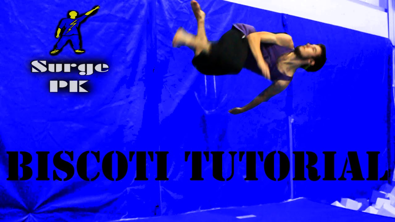 Biscotti (Inward wall B-Twist) Tutorial - Parkour and Freerunning