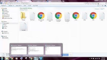 Lesson 13 Google Sites HTML Font Face