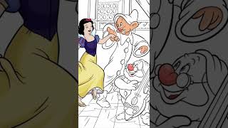Enjoy Happy Coloring with Snow White and the Seven Dwarfs. #shorts #coloring #sevendwarfs Guide