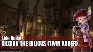 Final Fantasy XIV | A Realm Reborn | Side Quest - Gilding the Bilious (Twin Adder)