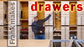 Drawers for Small Parts