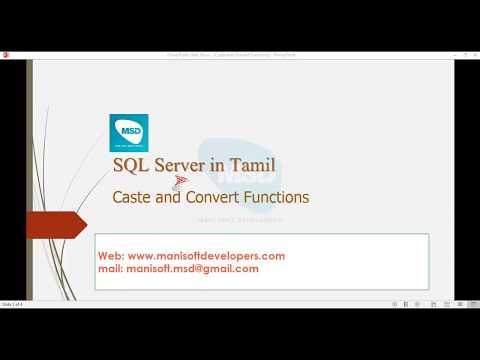 SQL server in
