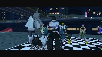 Bomb Rush Cyberfunk All DLC Characters Falling