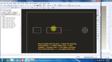 broken view in proe wildfire 4 0