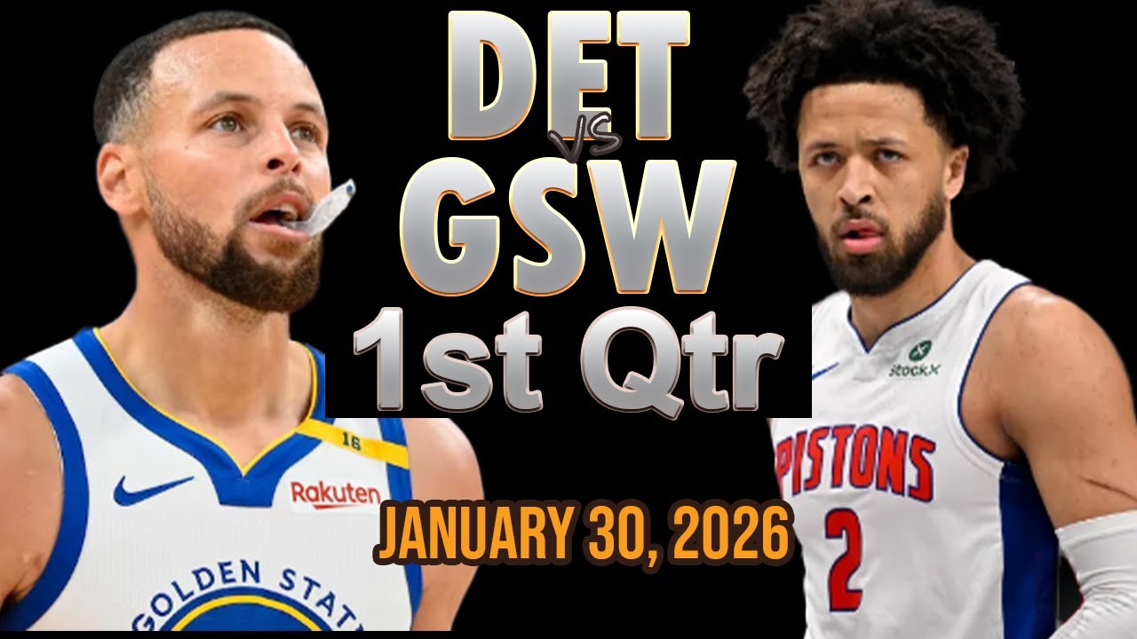 Detroit Pistons vs Golden State Warriors 1st Quarter Part 1 Highlight - JAN 30, 2026