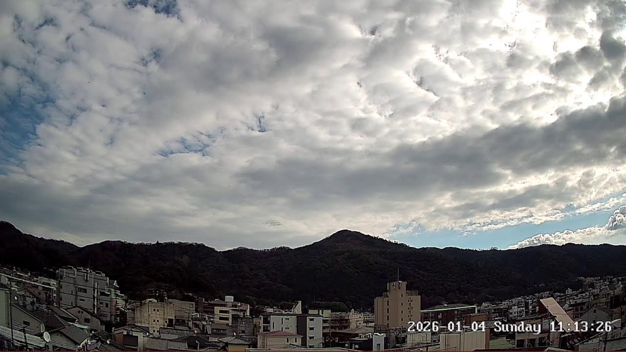 京都府京都市左京区大文字山ライブカメラ Kyoto Kyotoshi Live camera.world.cam