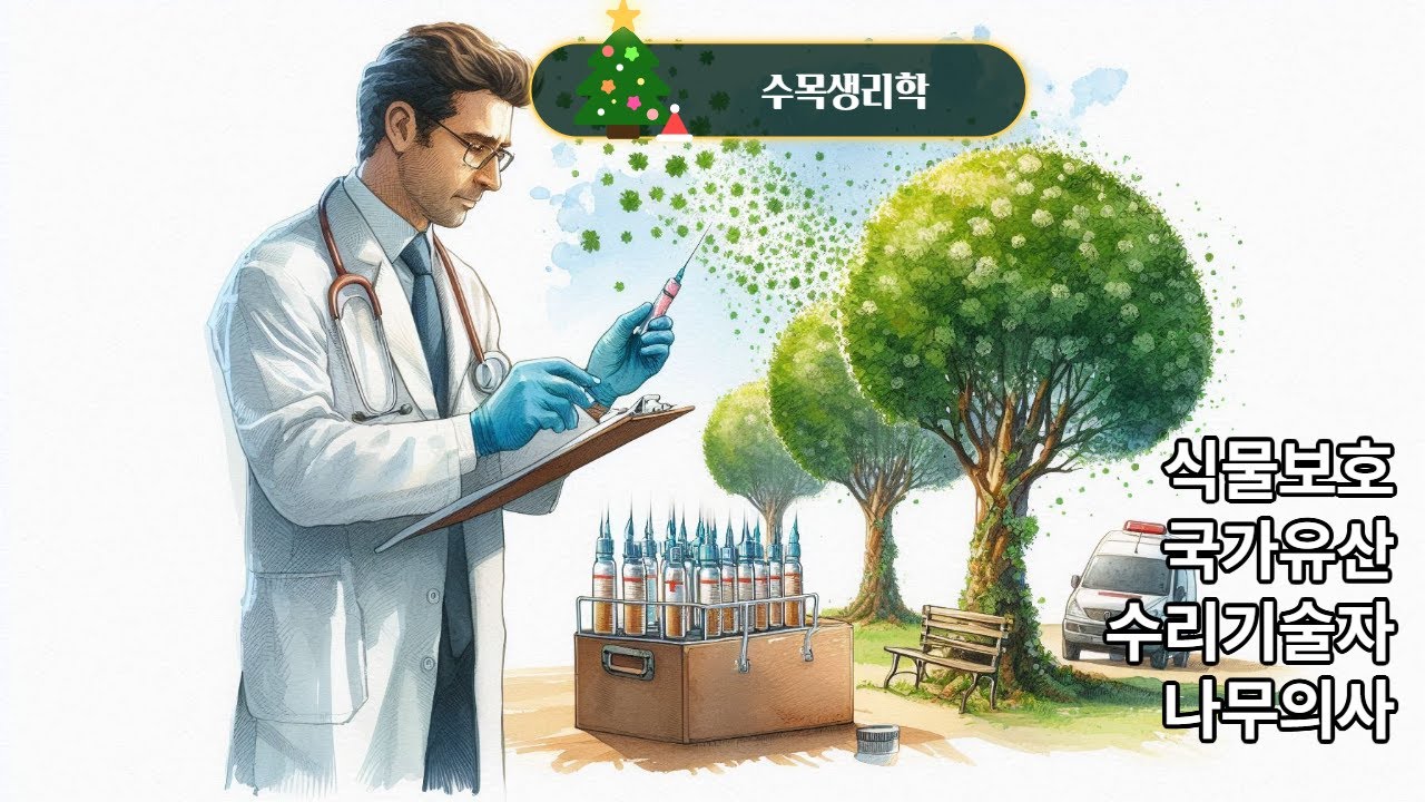 310 수목생리학 식물호르몬 길항작용 국가유산수리기술자 나무의사 옥신 지베렐린 사이토키닌 아브시스산 에틸렌